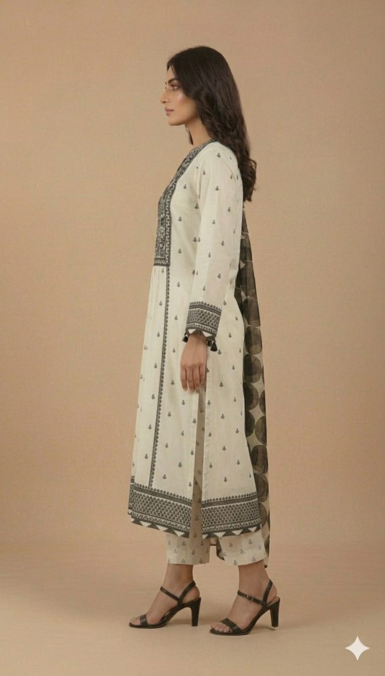 3 Pc Unstitched Summer Eid Deal – 30% Off   Festive Lawn Collection