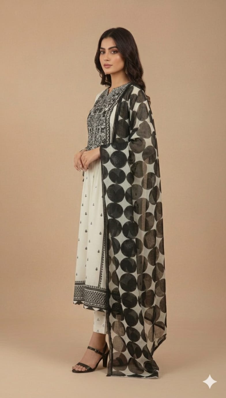 3 Pc Unstitched Summer Eid Deal – 30% Off   Festive Lawn Collection