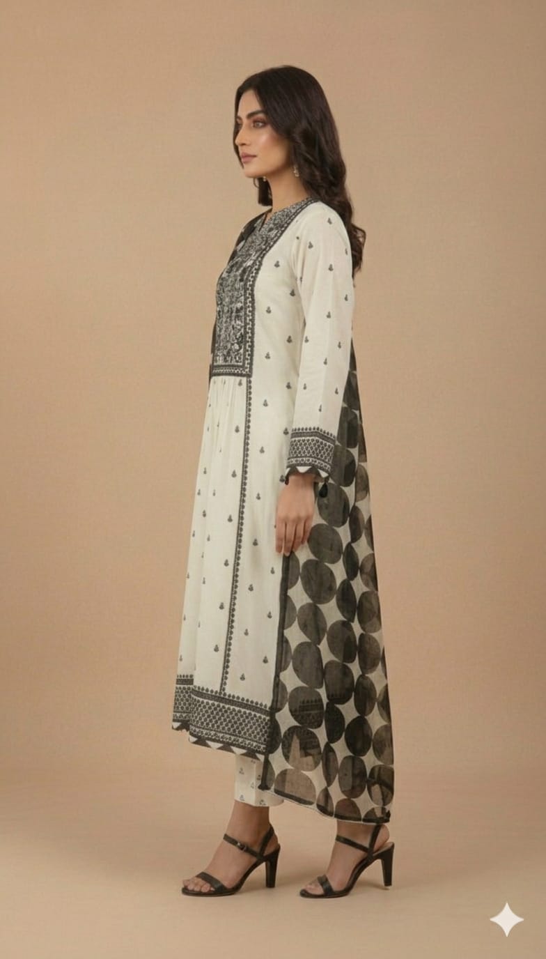 3 Pc Unstitched Summer Eid Deal – 30% Off   Festive Lawn Collection