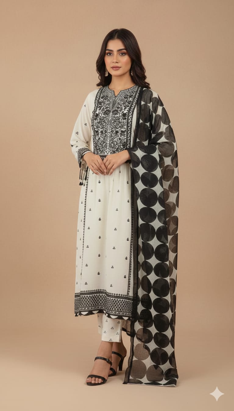 3 Pc Unstitched Summer Eid Deal – 30% Off   Festive Lawn Collection